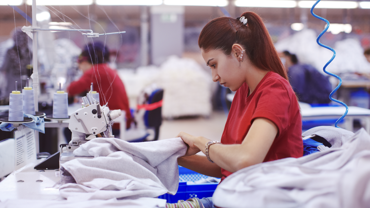 apparel factory worker