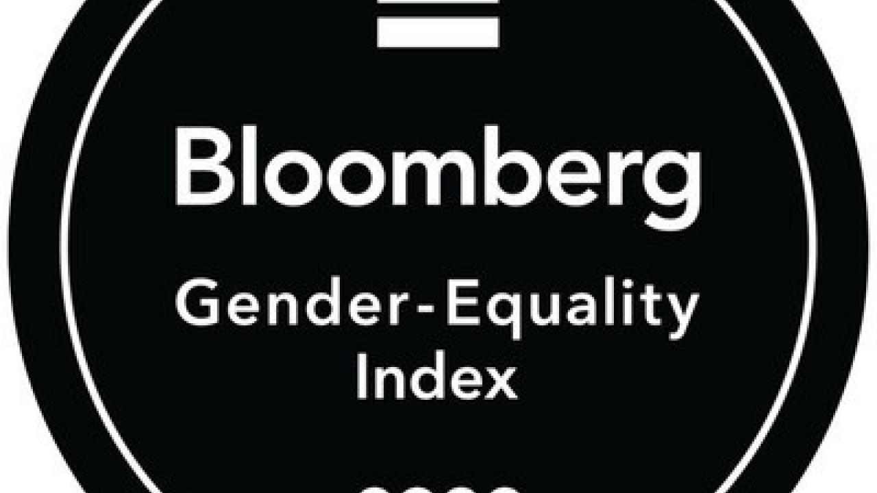 Bloomberg Gender-Equality Index 2022 Award.