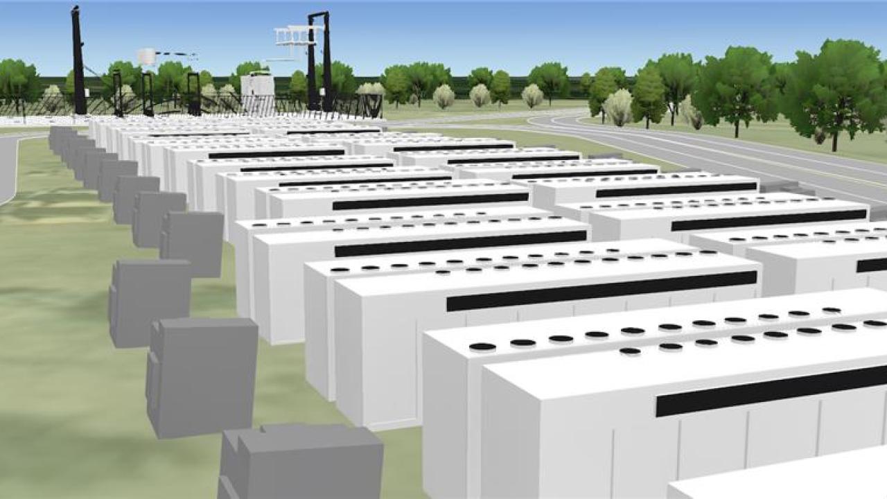 Illustration of power grid
