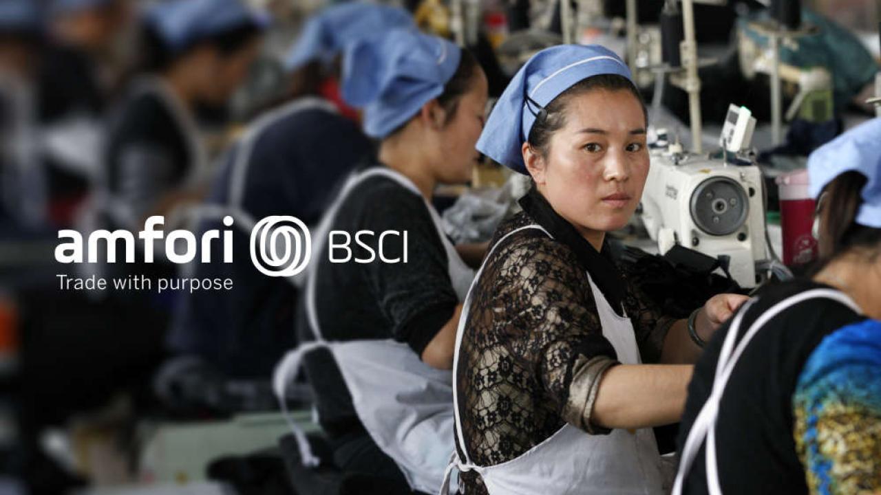 Women using sewing machines 