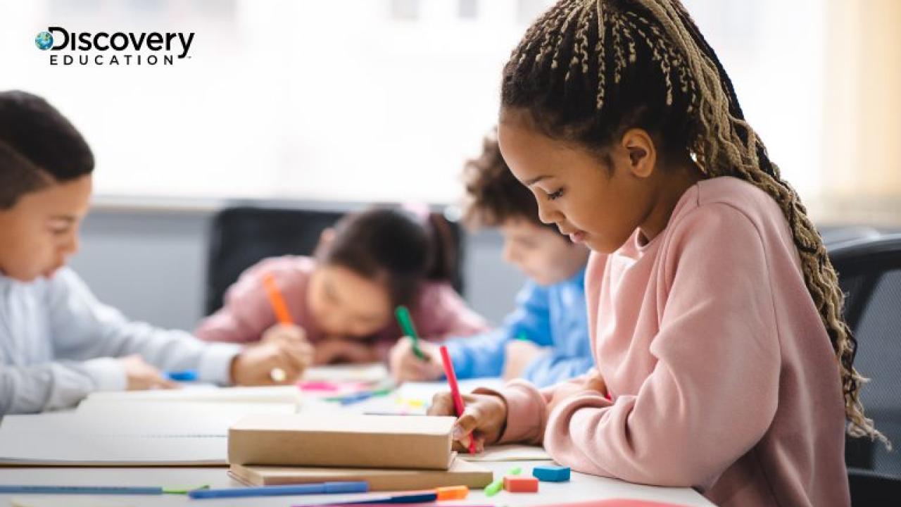 Children drawing