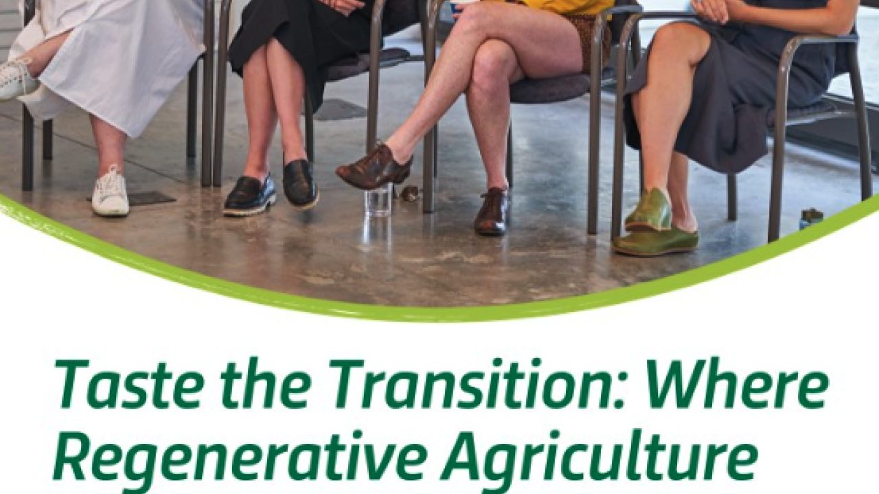 Taste the Transition: Where Regenerative Agriculture Meets the Plate