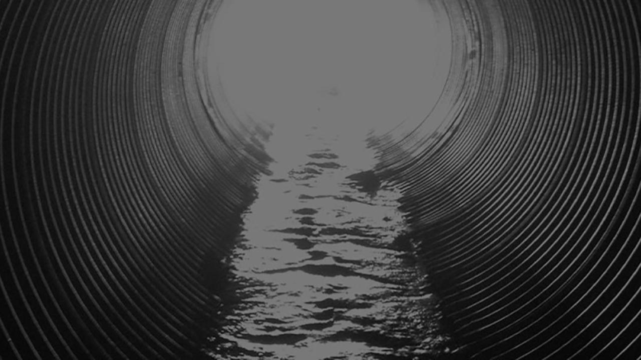 Exit of a tunnel