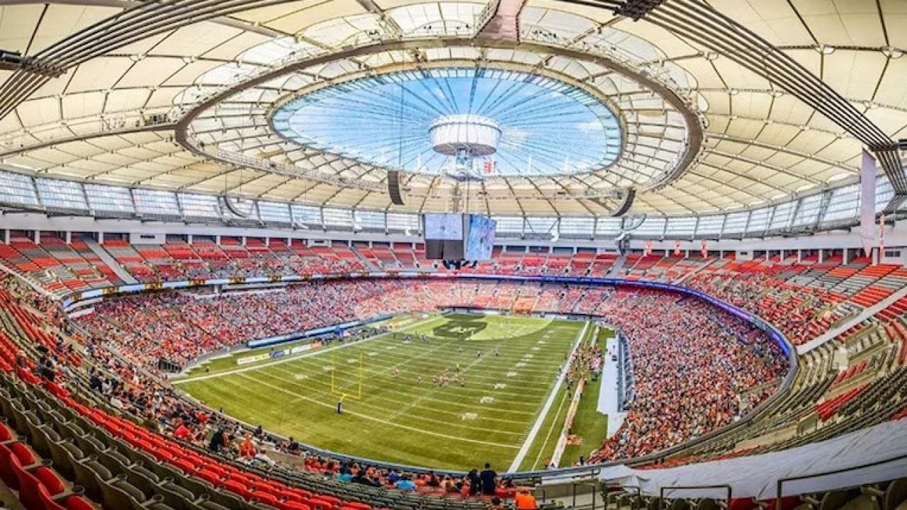 BC Place arena.