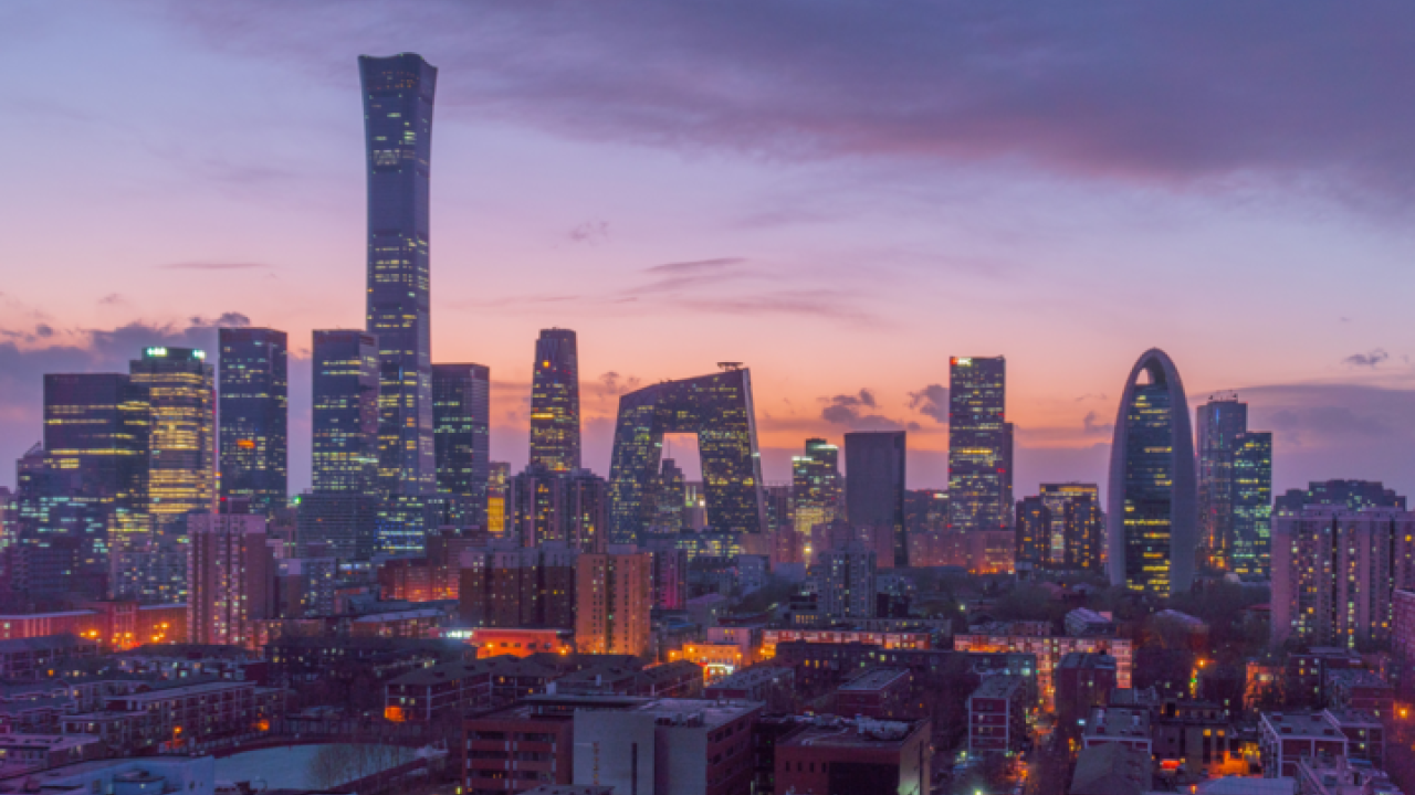 Beijing skyline Cascale China Country Report