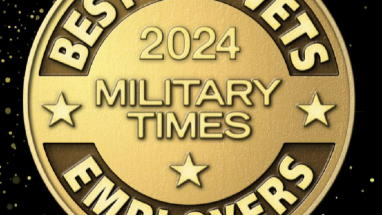 "Best for Vets 2024" badge