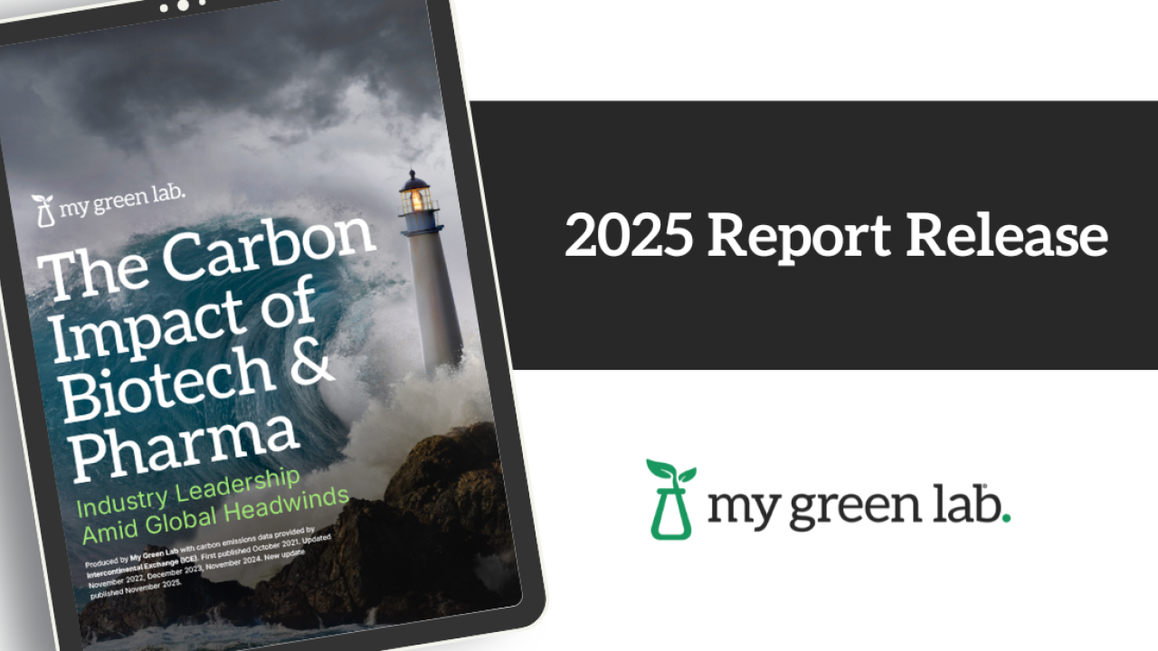 2025 Carbon Impact of Biotech & Pharma Report Released