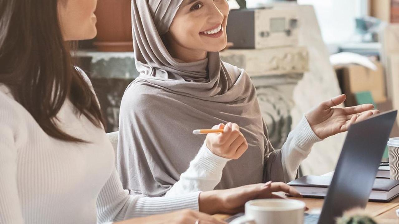 Women working