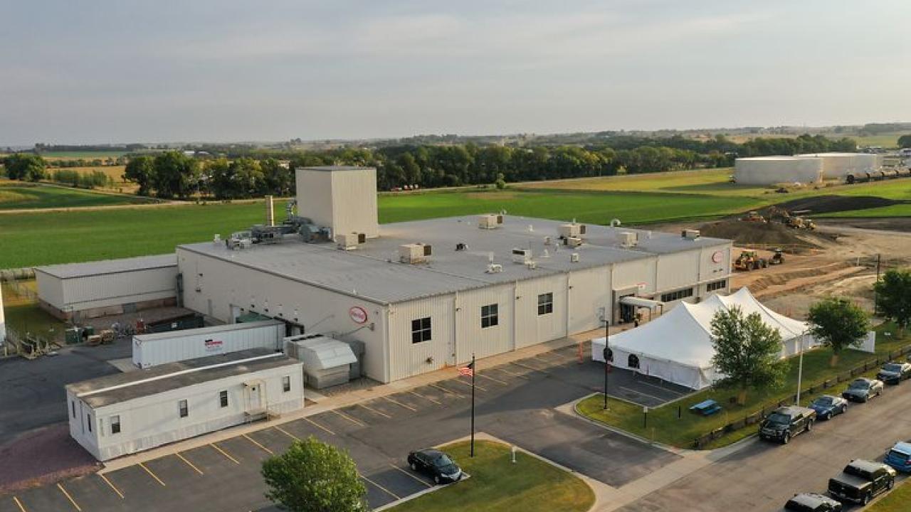 Aerial view of Henkel facility in Brandon, South Dakota