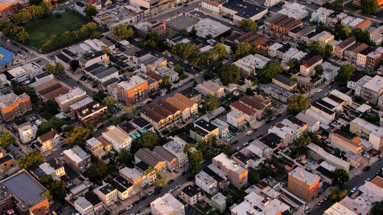 City from above
