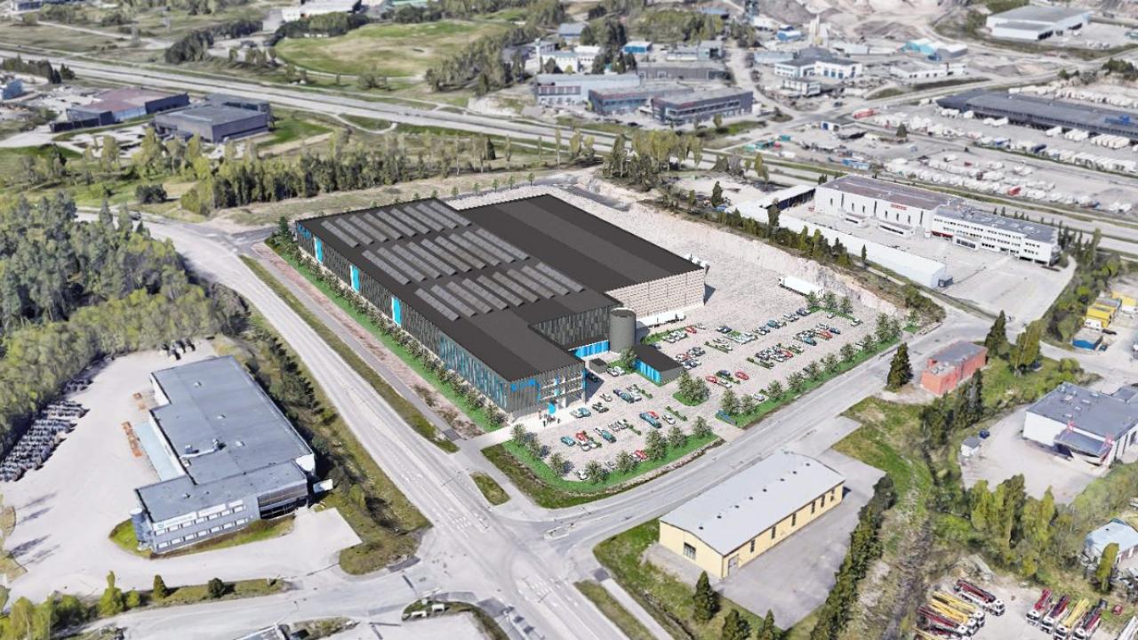 birds eye view of building