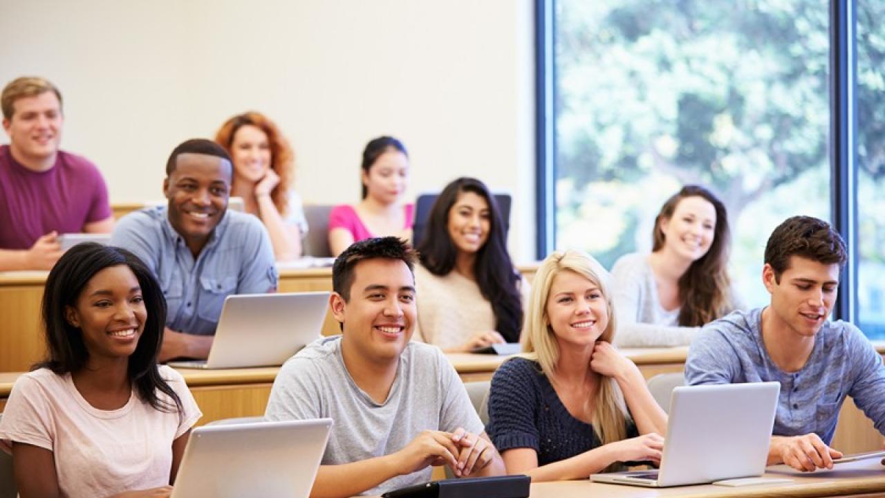 students in classroom
