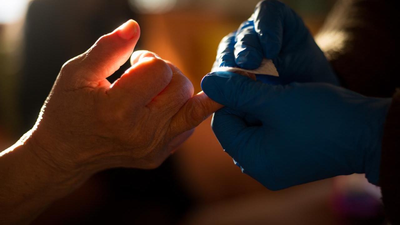 Finger prick