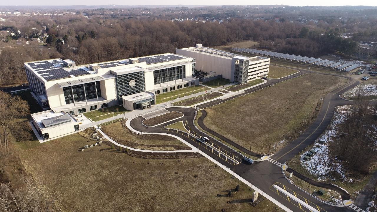 Howard County Courthouse aerial photo