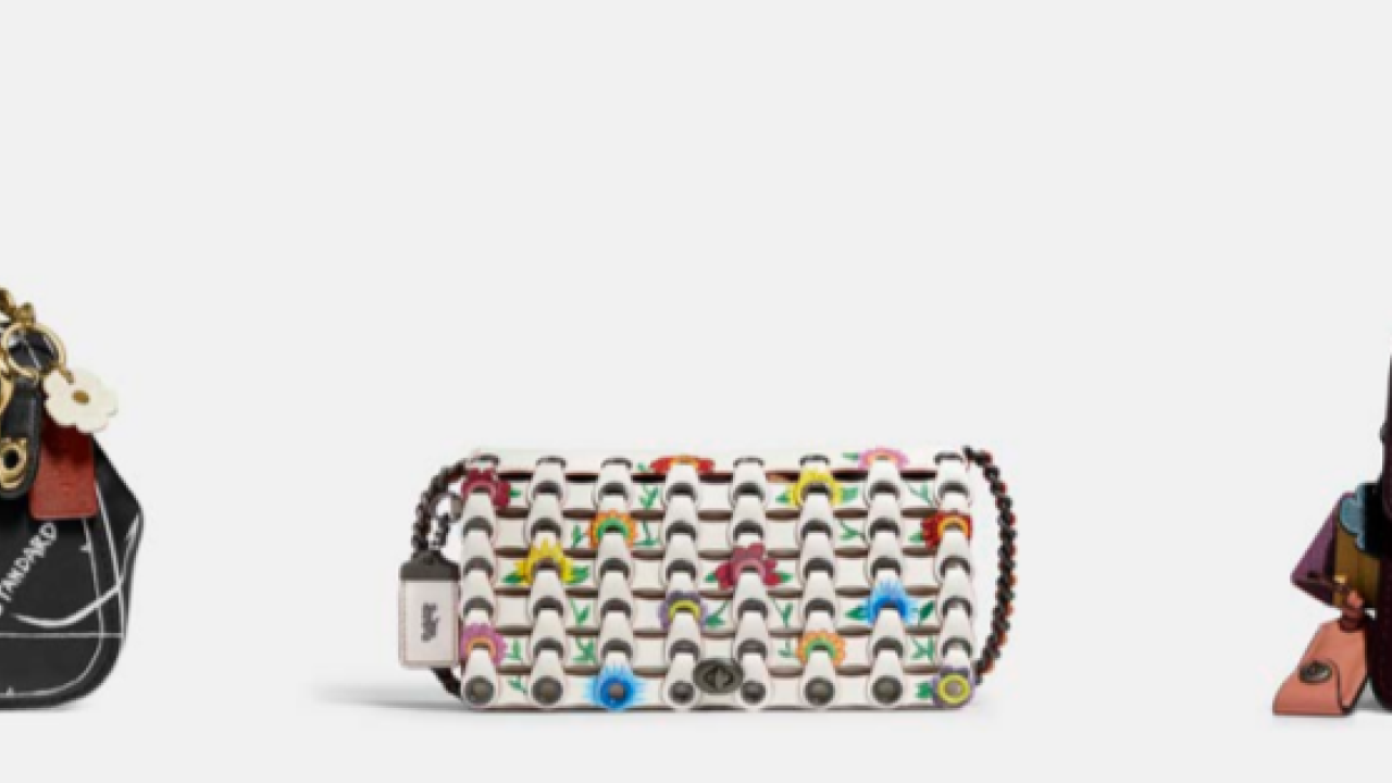 three coach purses