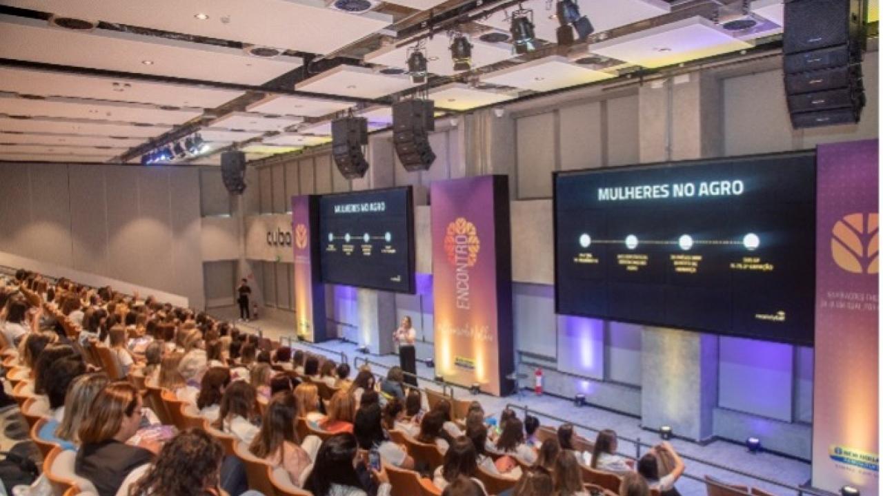 crowd at conference