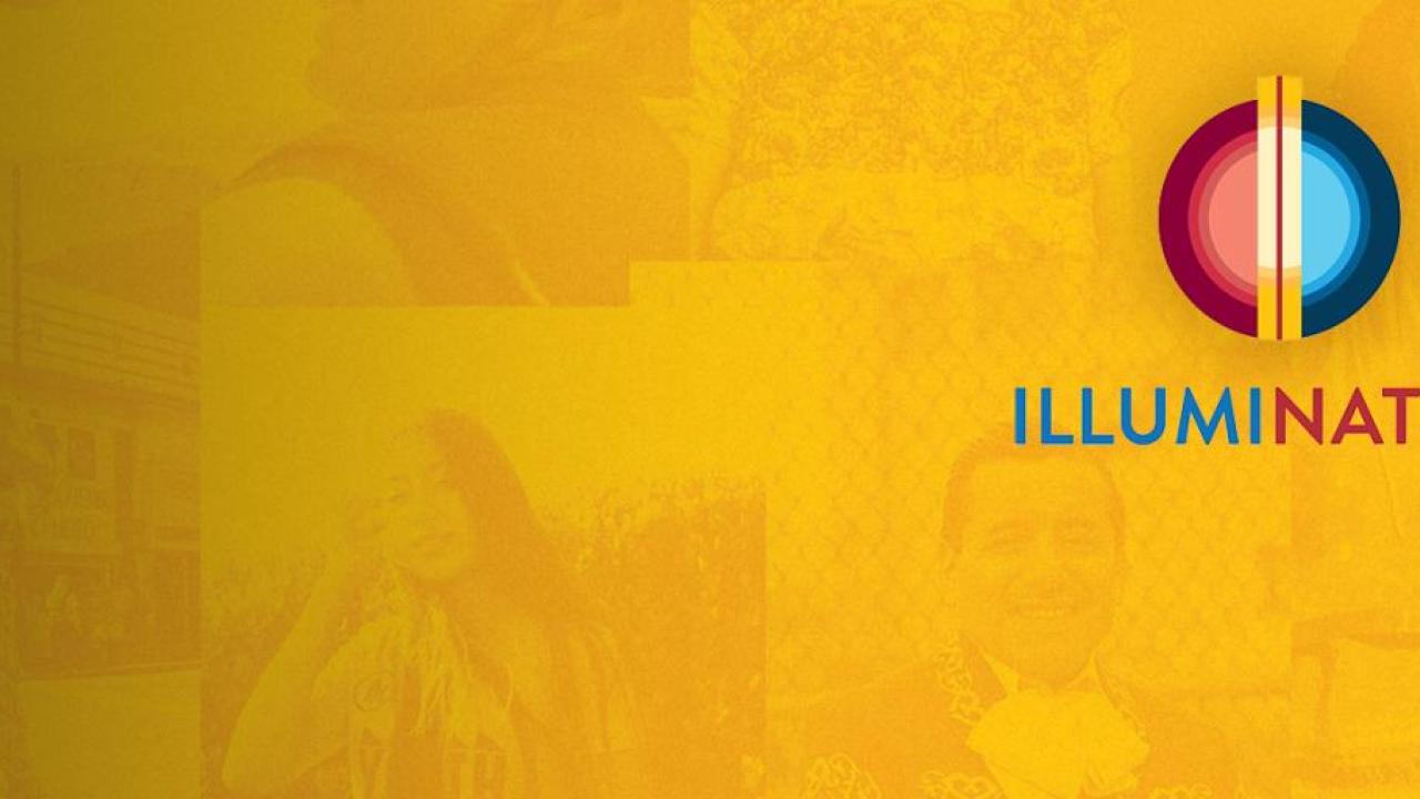 IllumiNative logo on a yellow background 