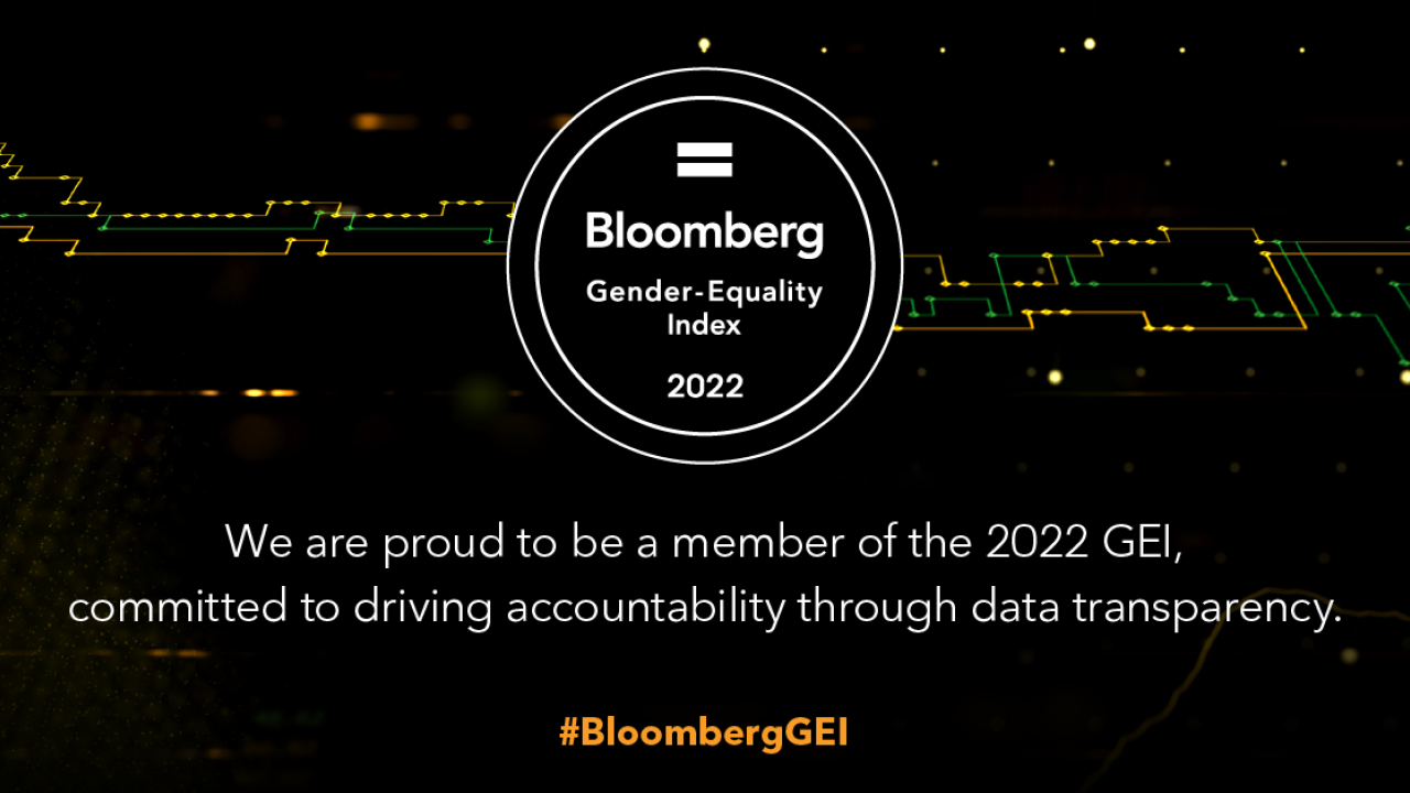 2022 Bloomberg Gender-Equality Index logo