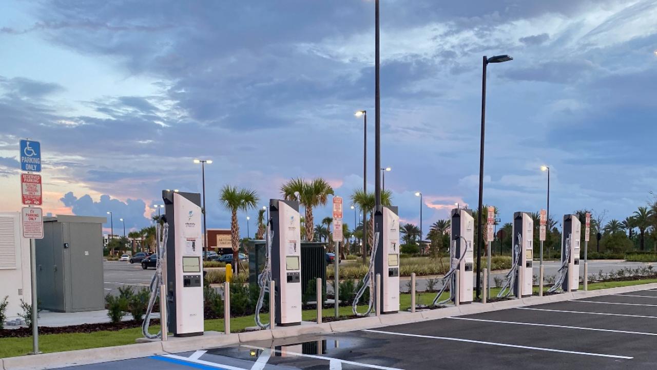 eTown hyper fast chargers