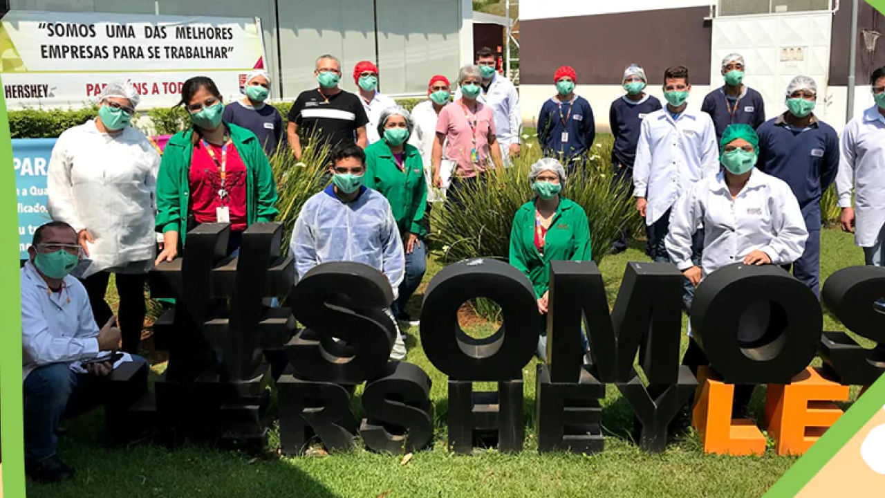group of Hershey employees