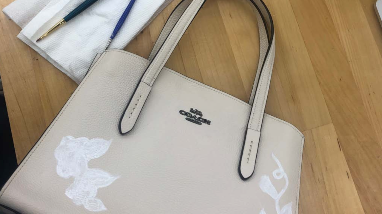 A pre-loved bag, reworked and reimagined as part of the Coach (Re)Loved program