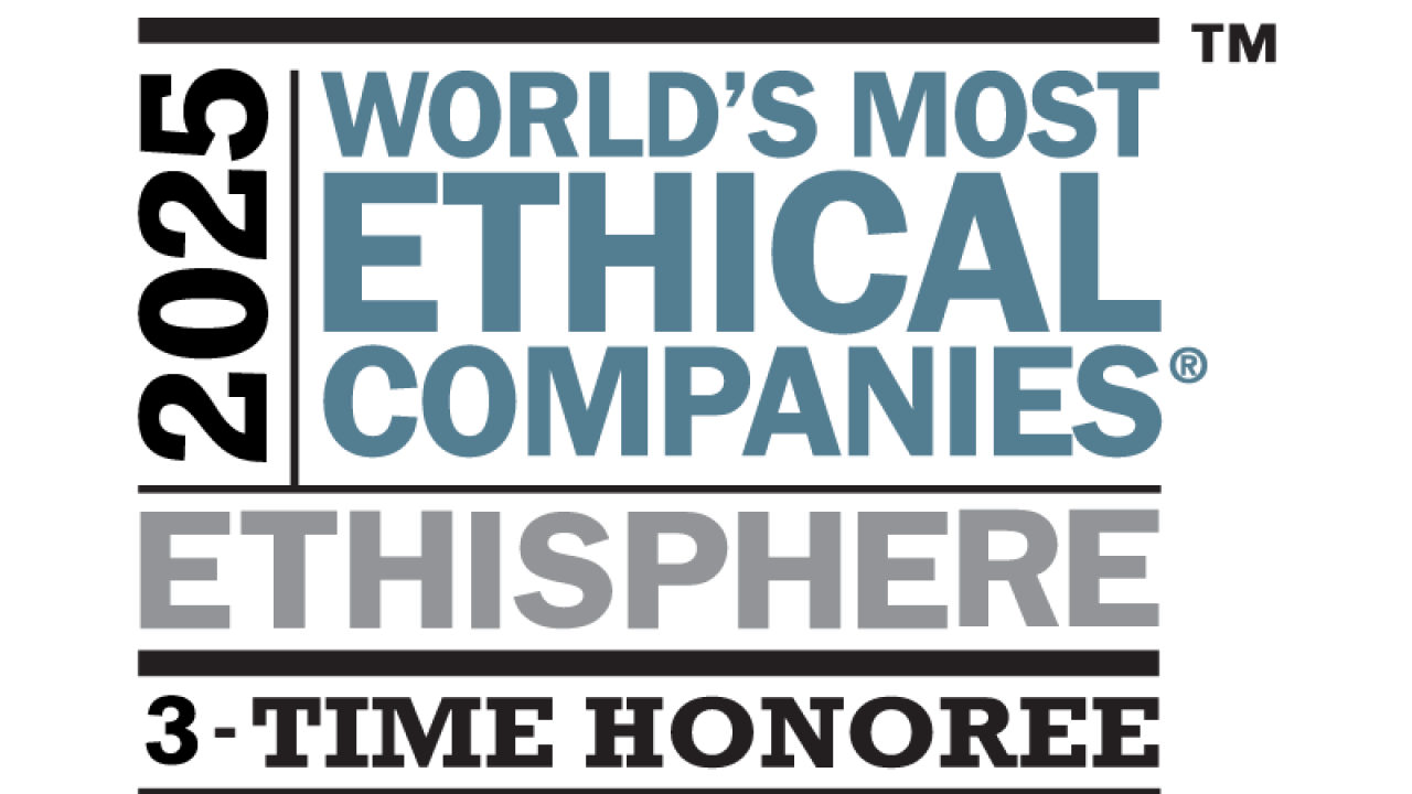 2025 Ethisphere World's Most Ethical Companies logo