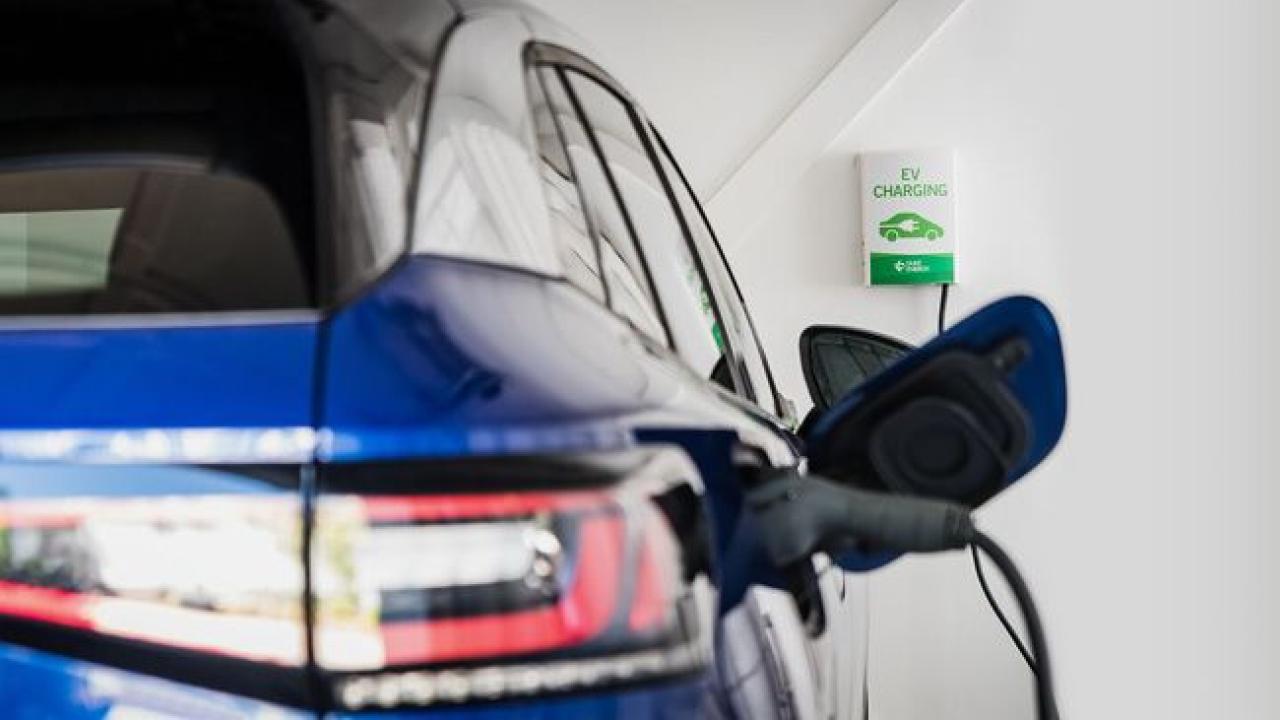 EV charges