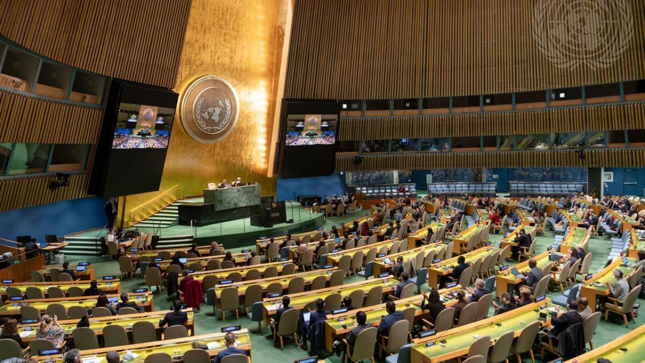 Audience of people sat down during an event