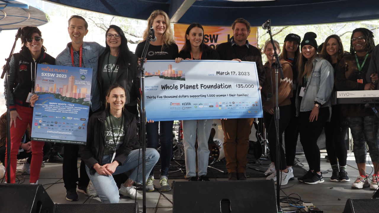 group photo on stage