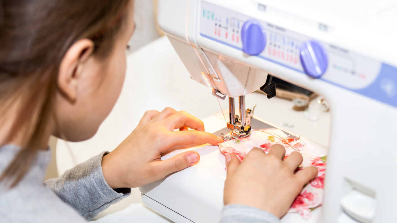 Apparel worker in factory