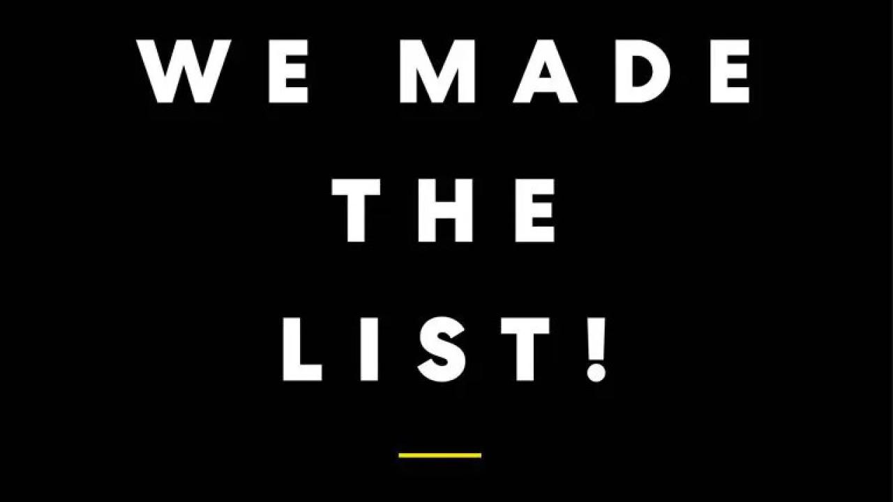 "Fast Compnay. We Made The List!" "Best workplaces for innovators 2024".