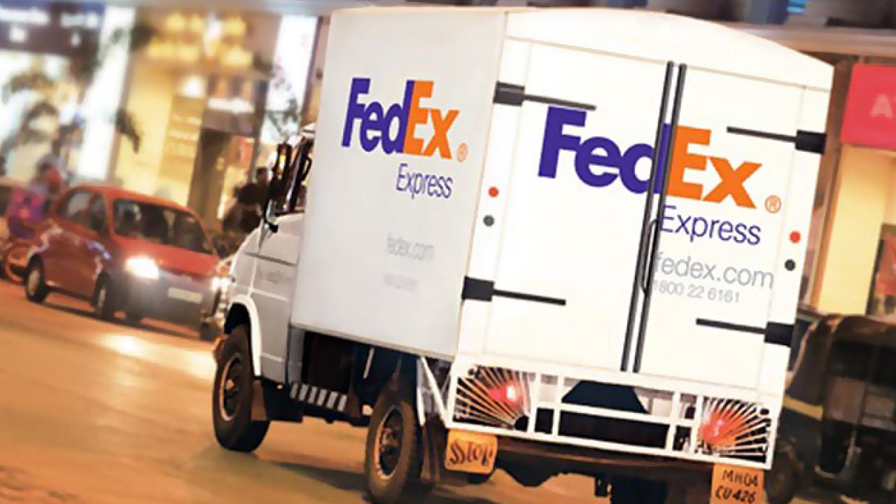 Photo of a FedEx Express truck