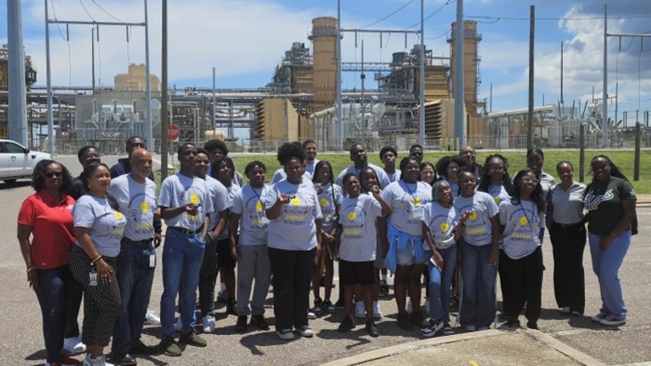 A group of young people