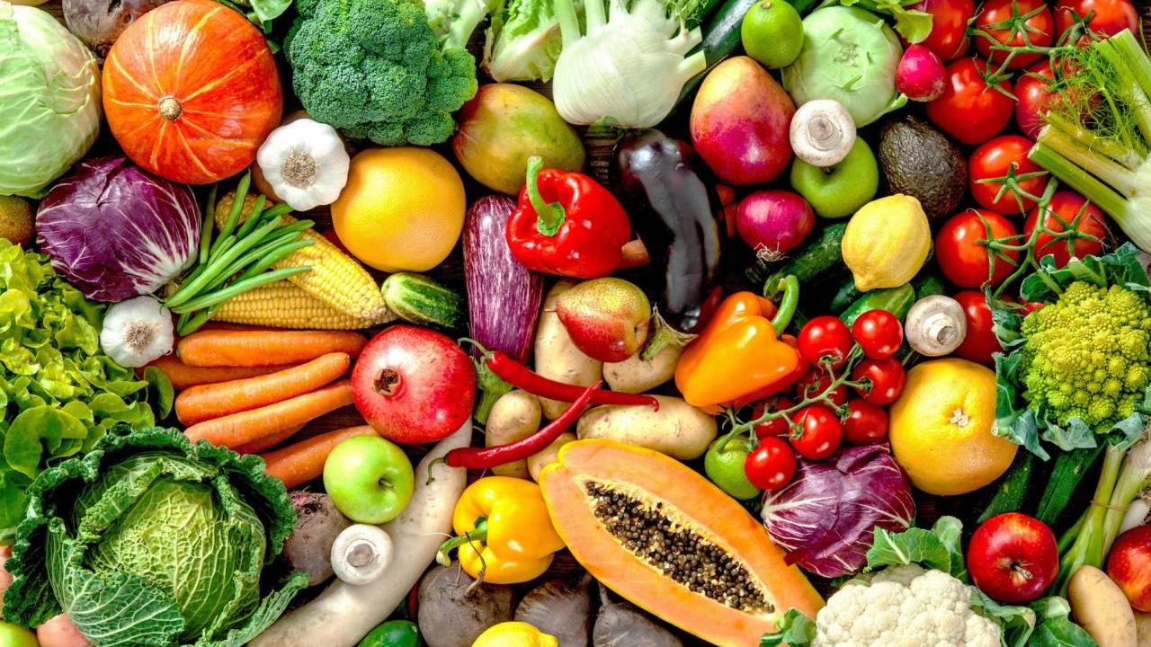 fruit and veggies