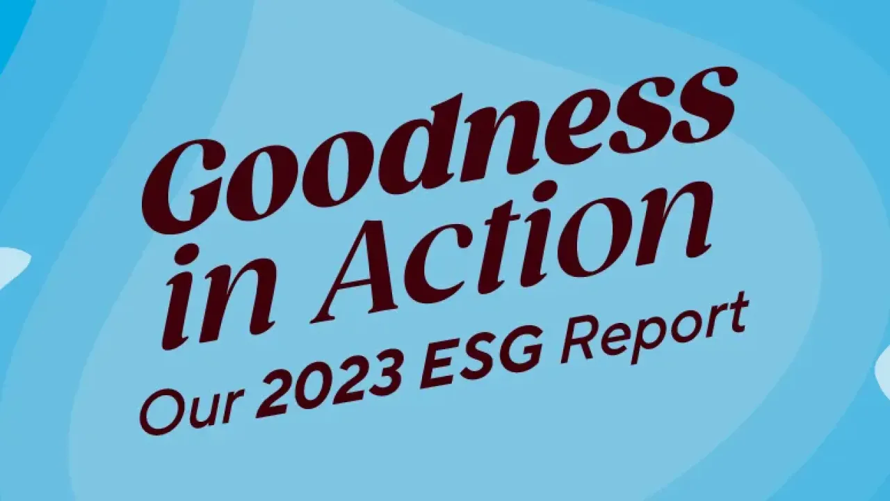 "Goodness in Action. Our 2023 ESG Report"