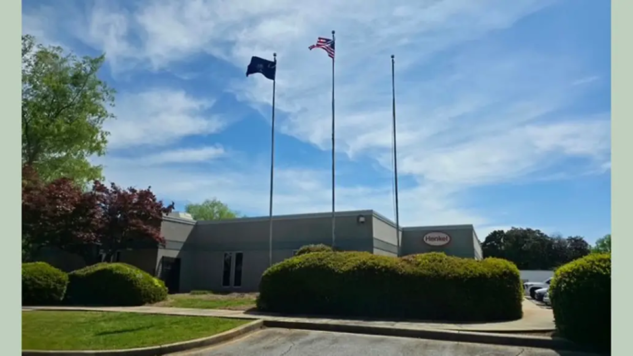 Henkel’s Greenville, South Carolina manufacturing facility