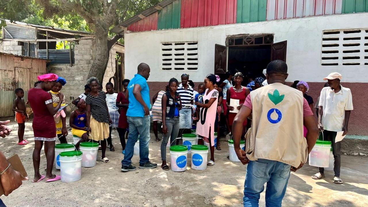 Over 5 million people in Haiti are experiencing crisis levels of hunger.