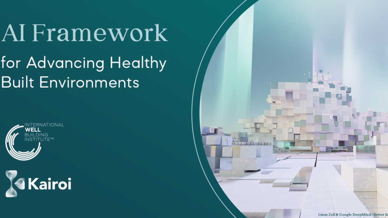 AI Framework for Advancing Healthy Built Environments