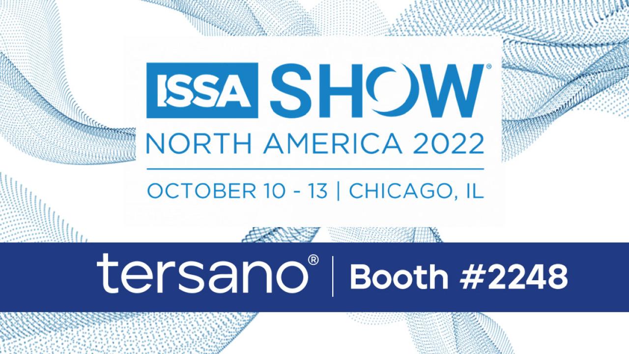 Tersano Booth 2248 at ISSA Show North America 2022