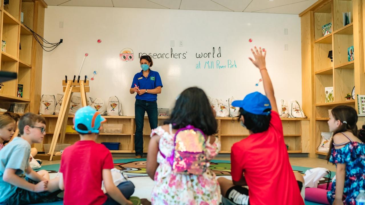 children in a classroom