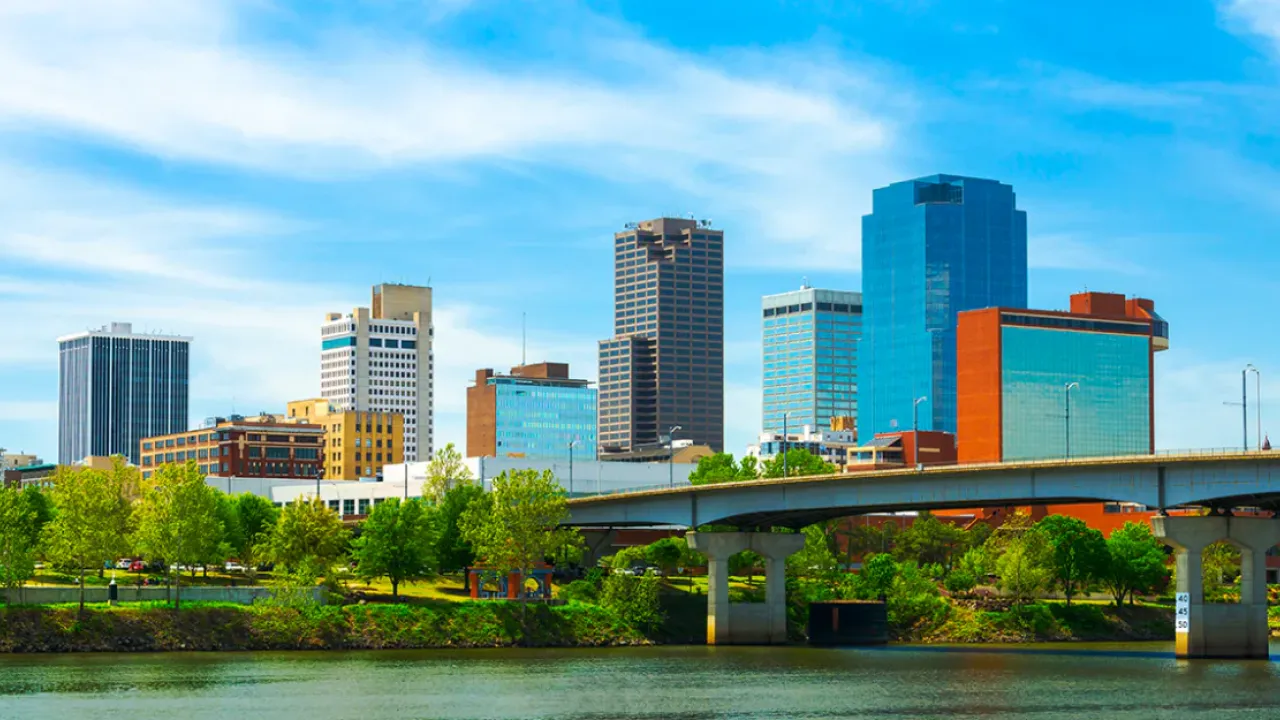 Little Rock, Arkansas skyline