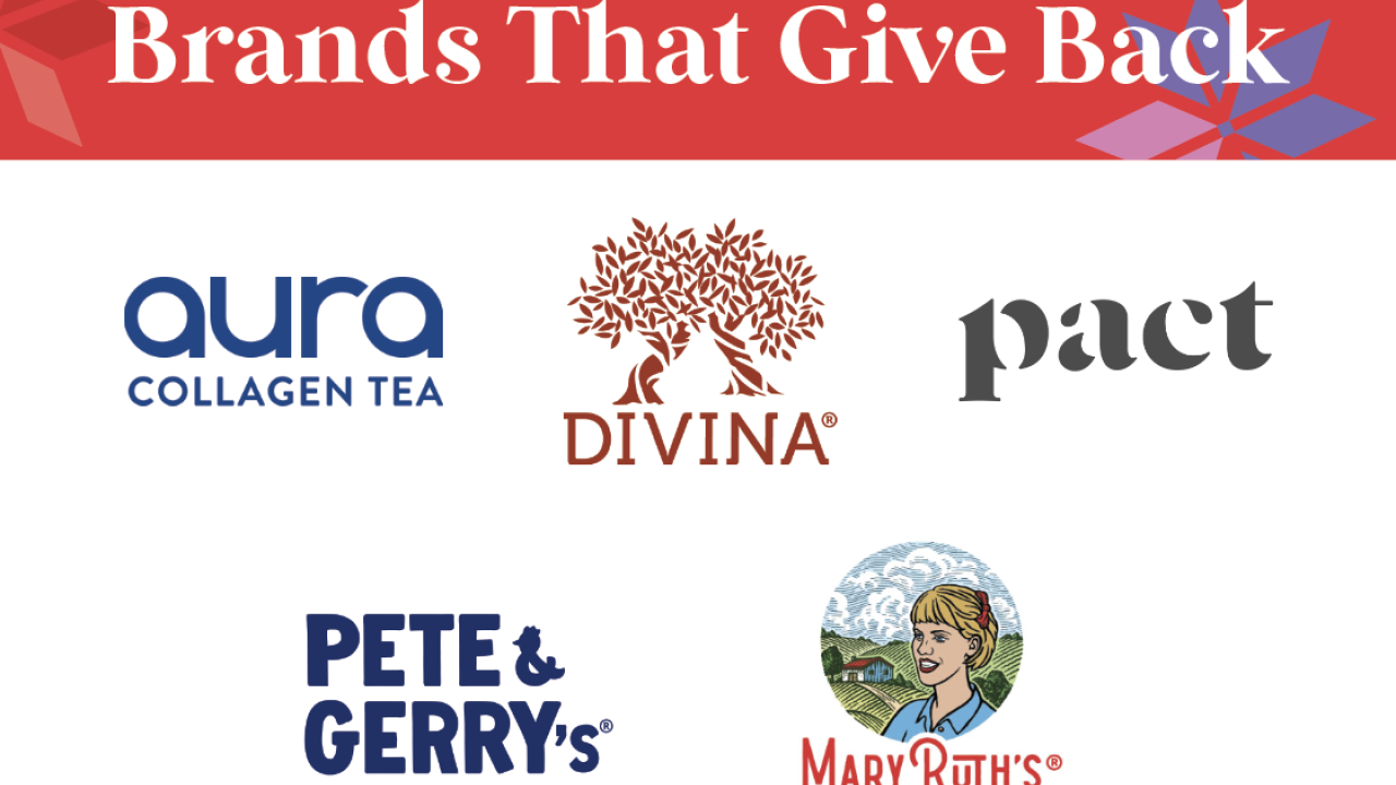 Brands That Give Back