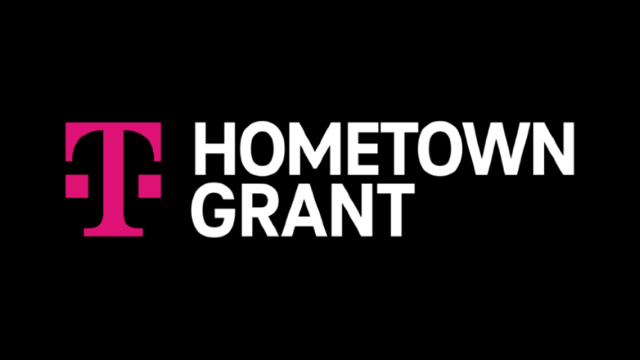 Hometown Grant and TMobile logo