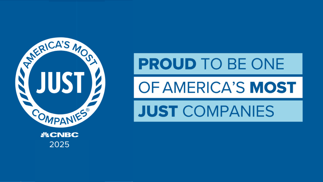 America's Most JUST Companies logo