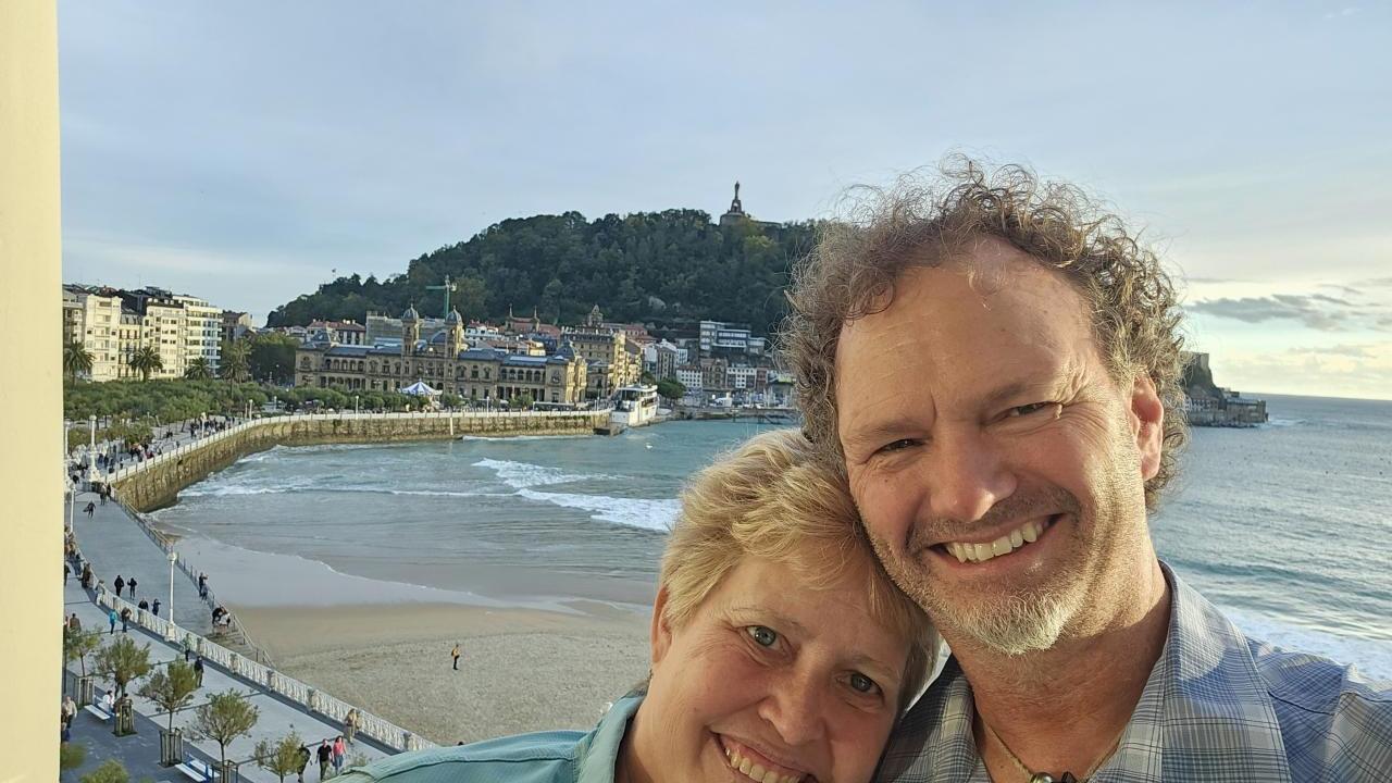 James Choate-Deeds and his wife Caryn