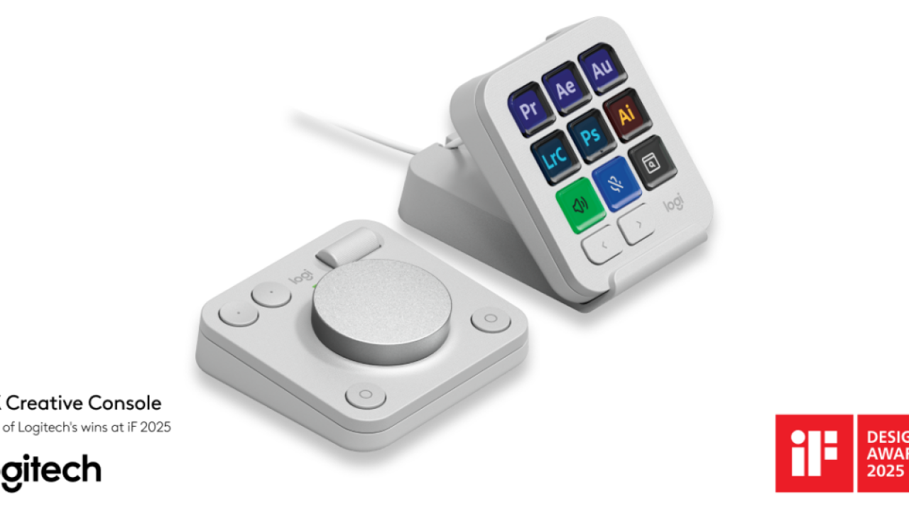 "MX Creative Console: One of Logitech's wins at iF 2025"