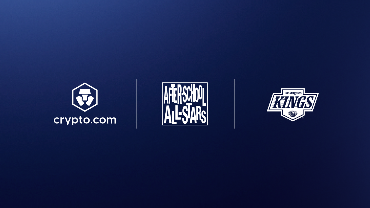 CRYPTO.COM TO DONATE $1 MILLION TO AFTER-SCHOOL ALL-STARS IN COLLABORATION WITH THE LA KINGS AND THE KINGS CARE FOUNDATION 