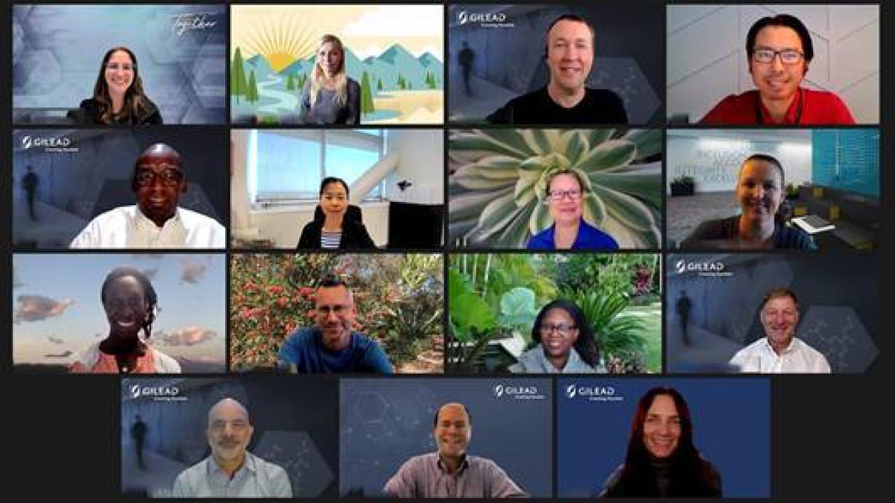 Gilead screen of staff