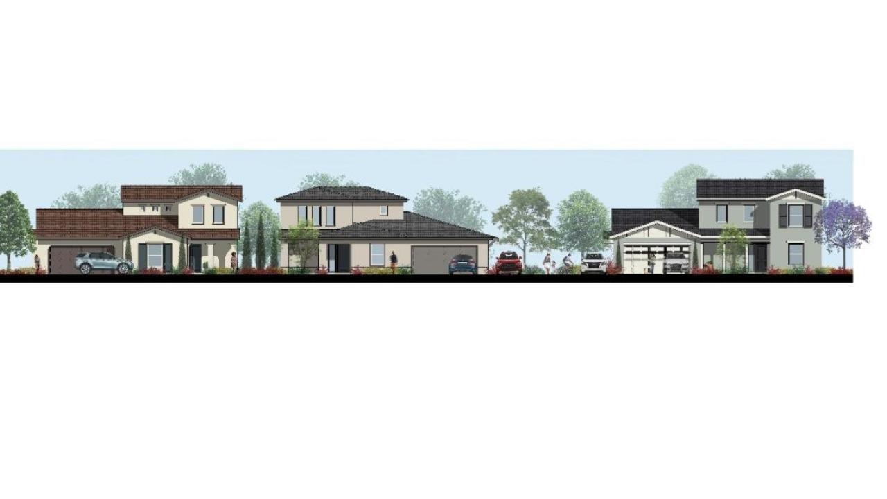 drawing of Maison development