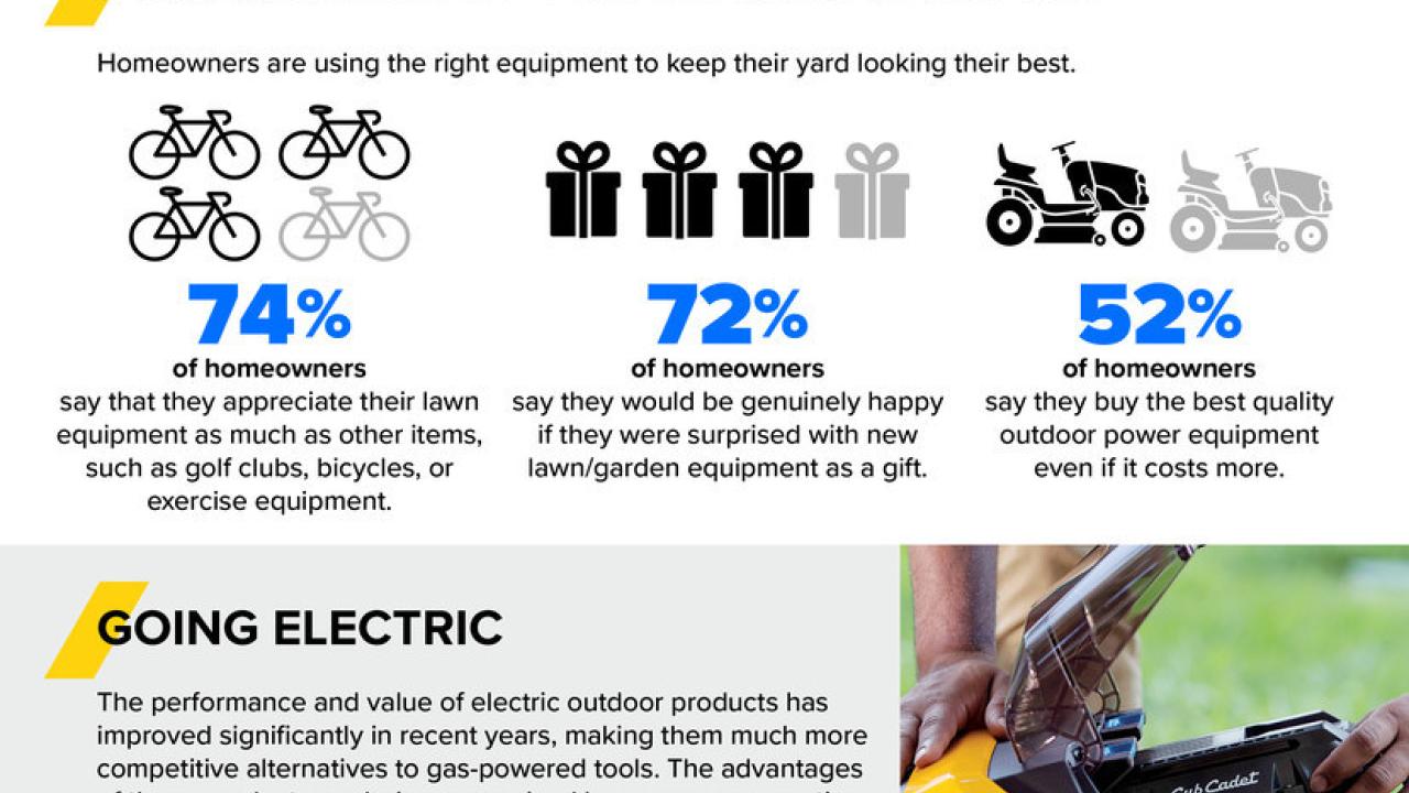 Infographic with survey results